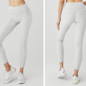 ALOSOFT HIGH-WAIST 7/8 HIGHLIGHT LEGGING - SIZE L